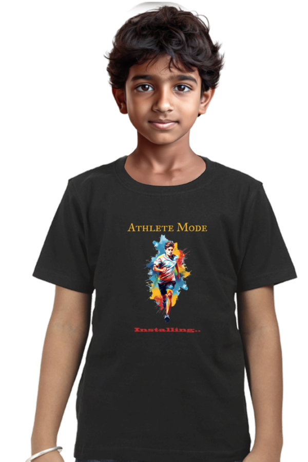 Boys' Athlete Mode Installing T-Shirt