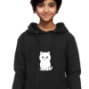 Glow in dark cat sweatshirt