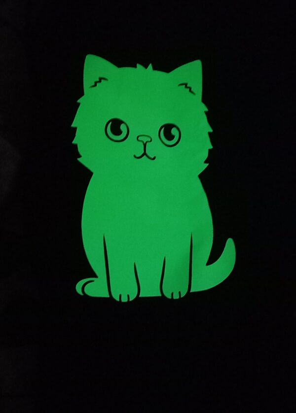 Cat Glowing in dark