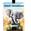 Elephant luggage tag