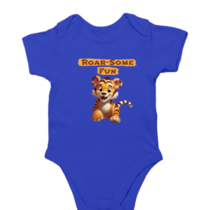 Royal Blue Tiger romper