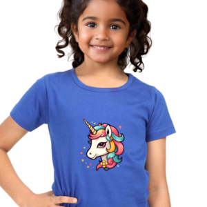 Trendy t-shirt with Unicorn design for girls