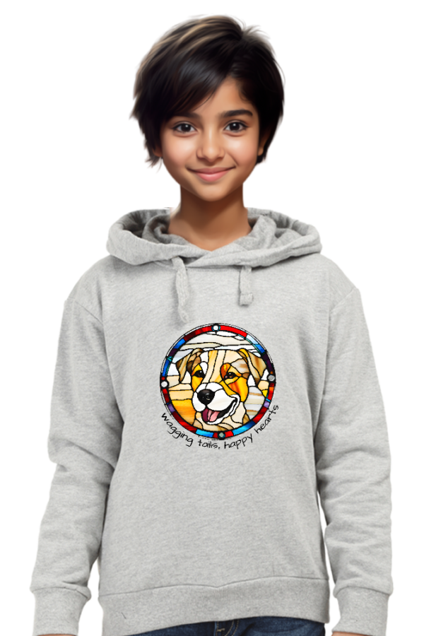 Dog Art Sweatshirt - Grey