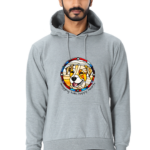 Dog Lovers Sweatshirt for Men - Grey