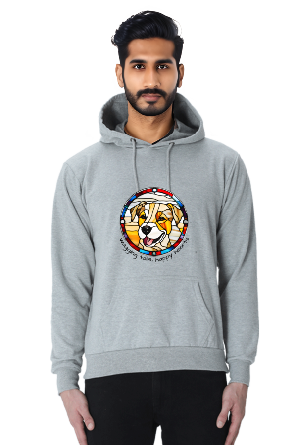 Dog Lovers Sweatshirt for Men - Grey